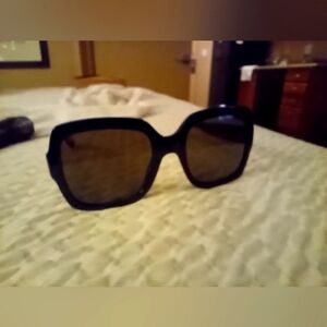 Gucci Sunglasses GG0036S Acetate square frame/black green/glitter